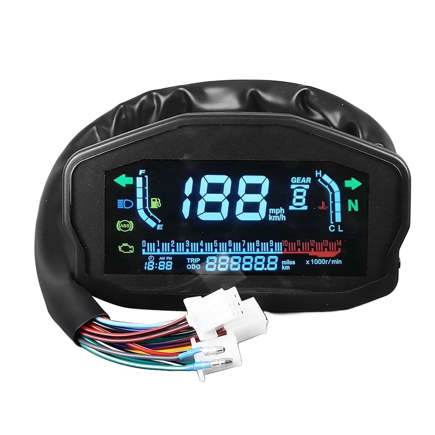 LCD Digital Speedometer/Dashboard