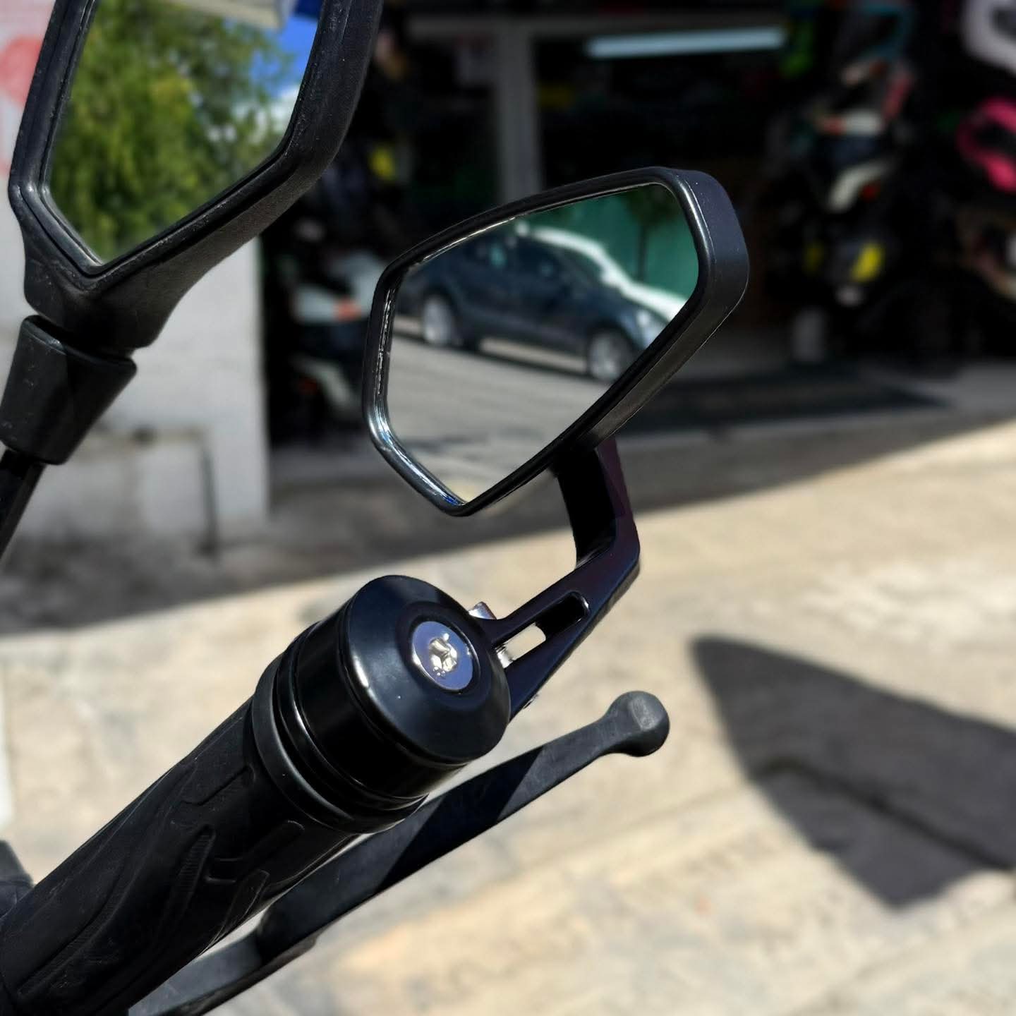 Bar-End Side Mirrors (5-Corners)