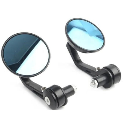 Bar-End Side Mirrors (Round, Pair)