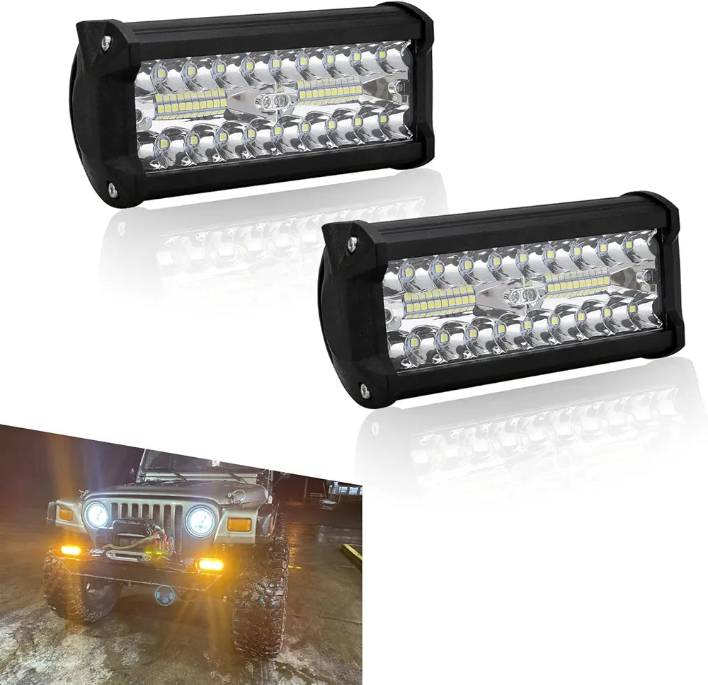 LED Light Bar (White & Yellow)