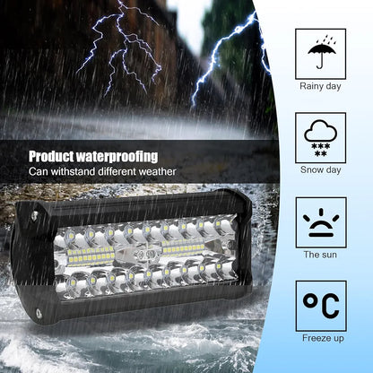 LED Light Bar (White & Yellow)