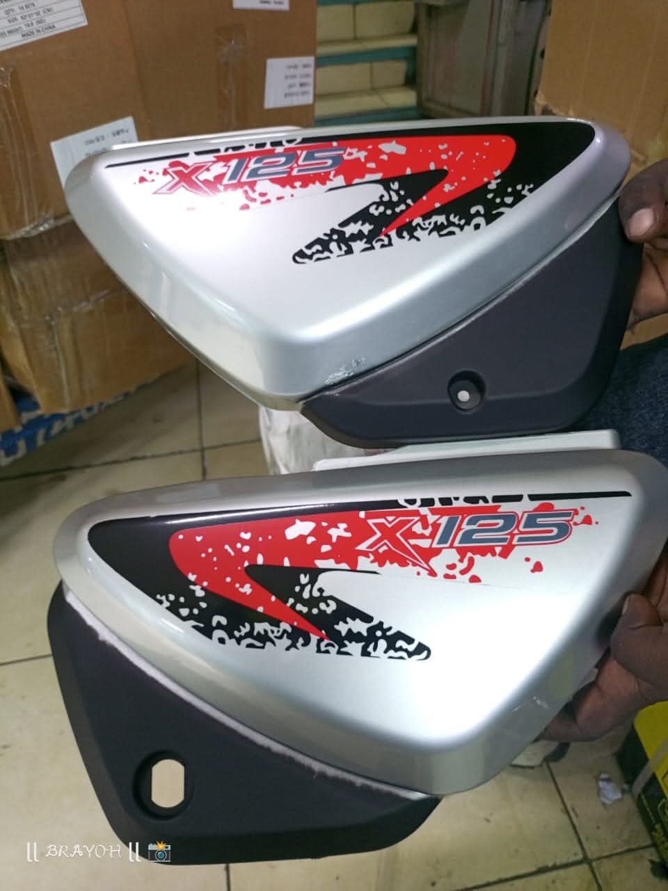 Bajaj Boxer X125 Side Cover (Left & Right)