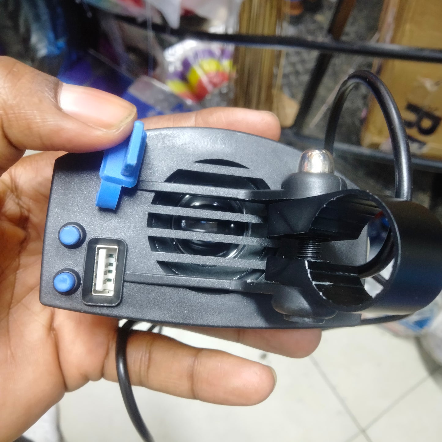 Uber Lamp (With Bluetooth Radio & USB Charging Port)