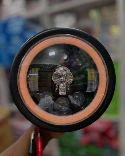 LED Skull Headlamp