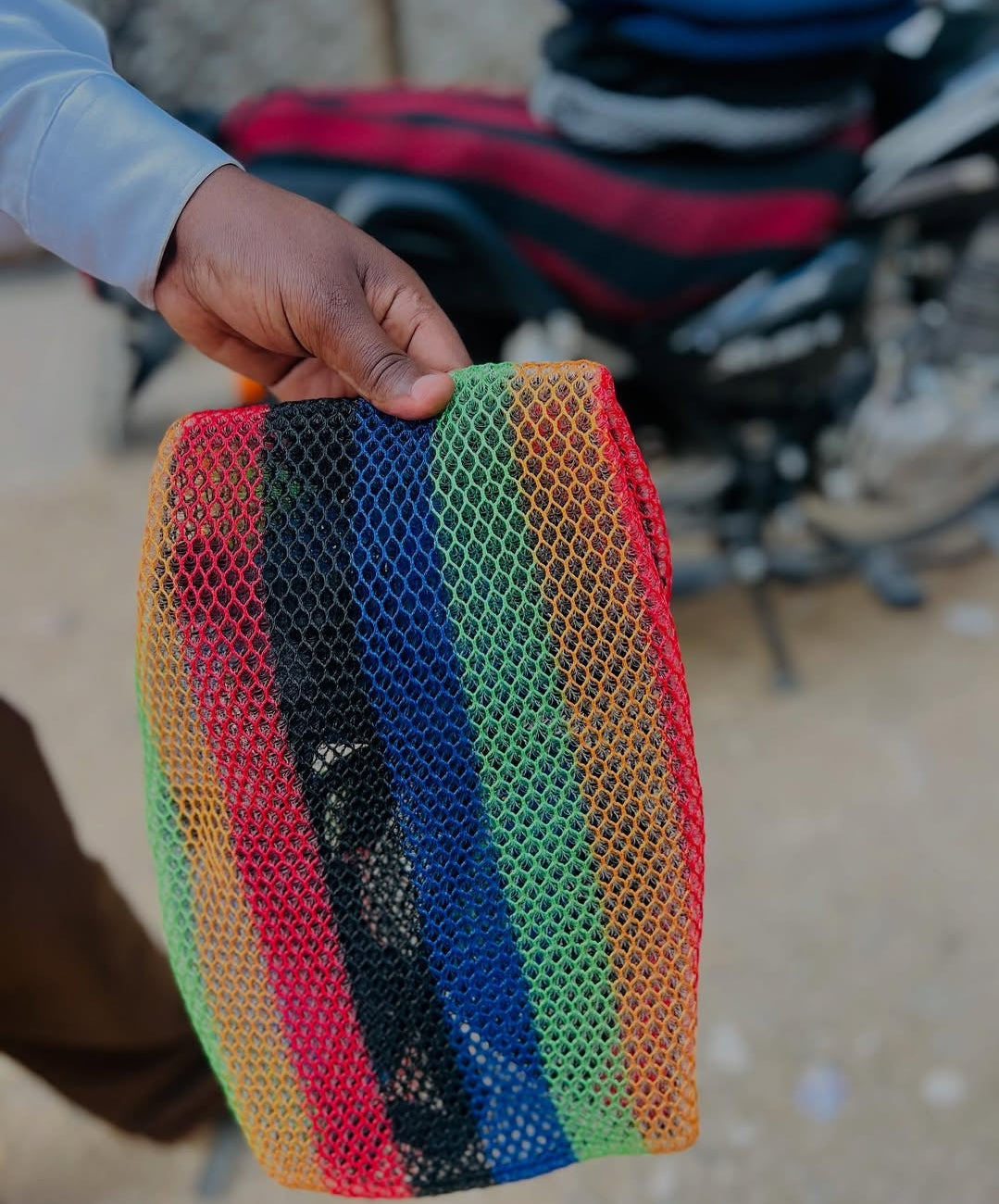 Motorcycle Seat Net Cover