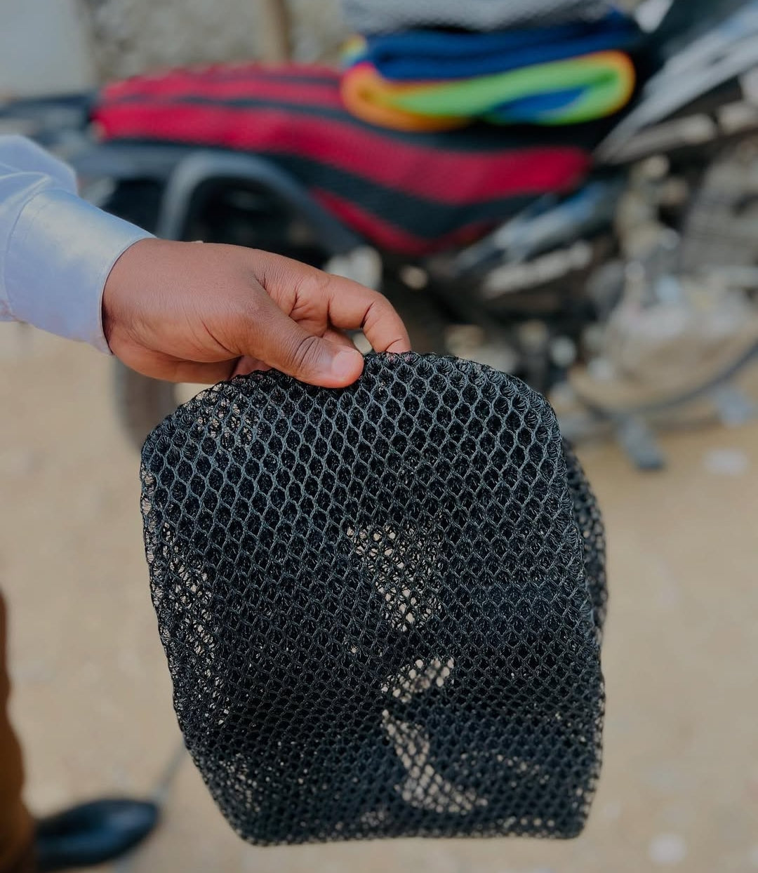 Motorcycle Seat Net Cover